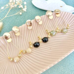 Boucles d'oreille Facette