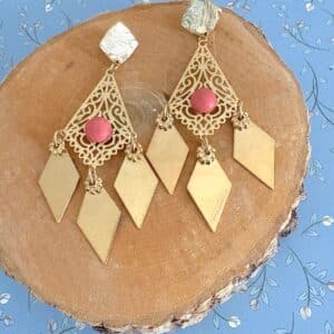 Boucles d'oreille Huppe
