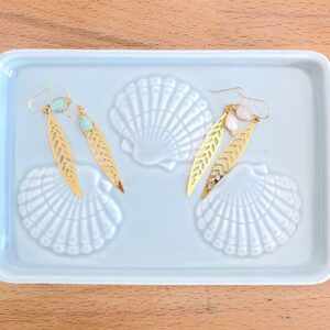 Boucles d'oreille Clémence - plaqué or