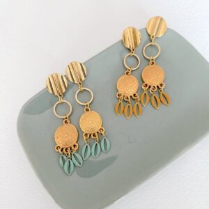 Boucles d'oreille Shell