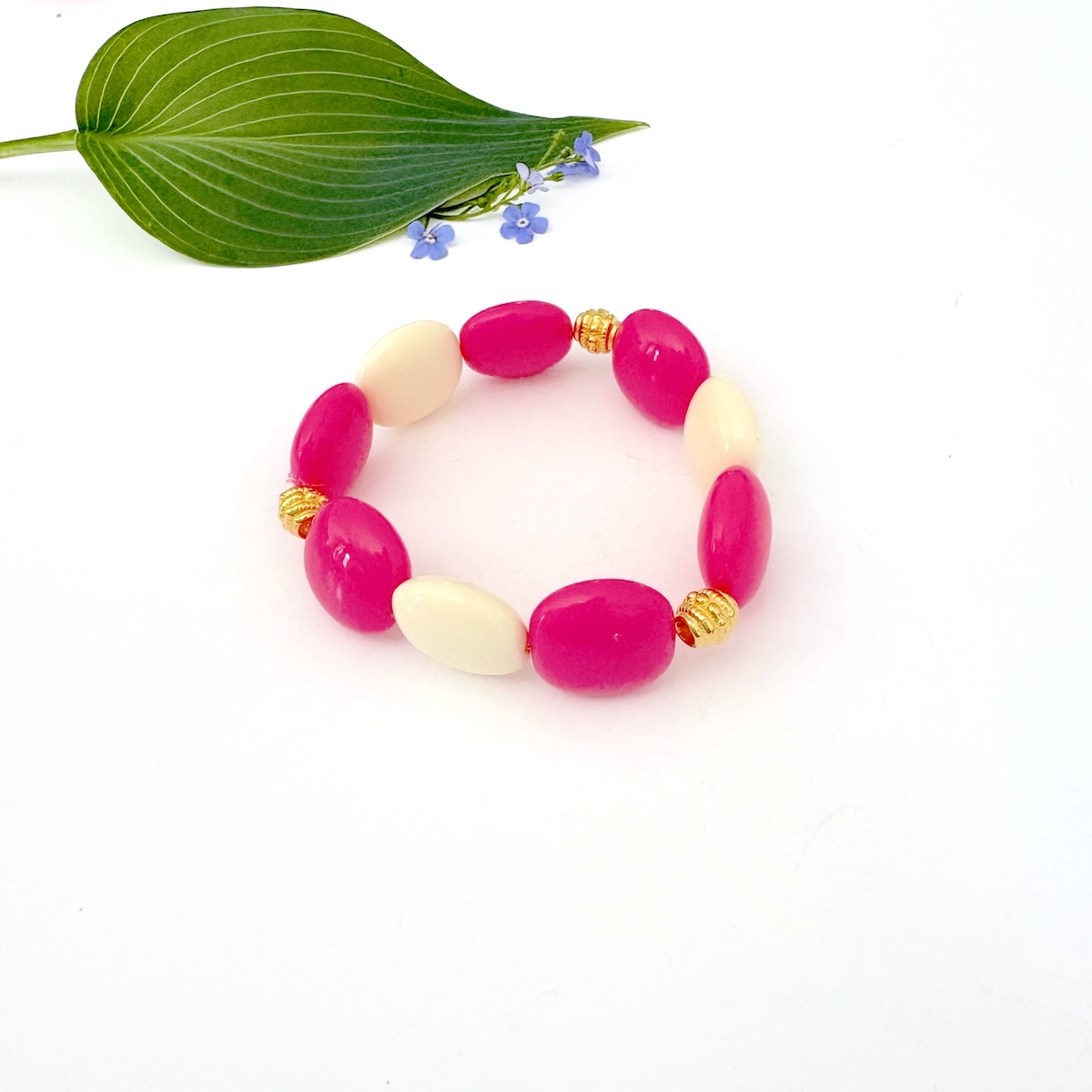 Bracelet Fier fuschia