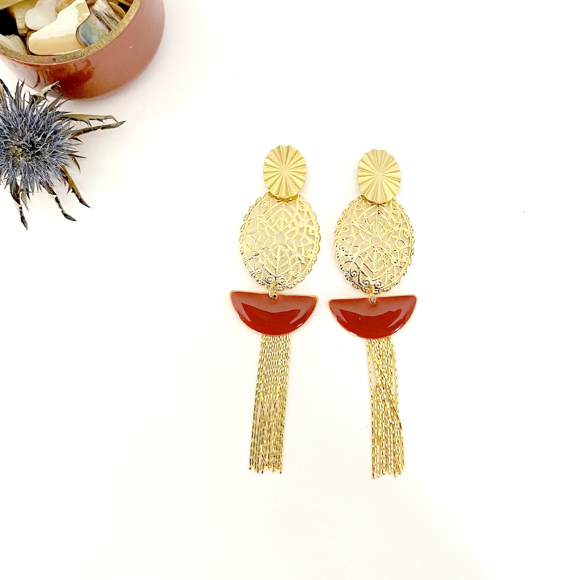 Boucles d'oreille Lampaul