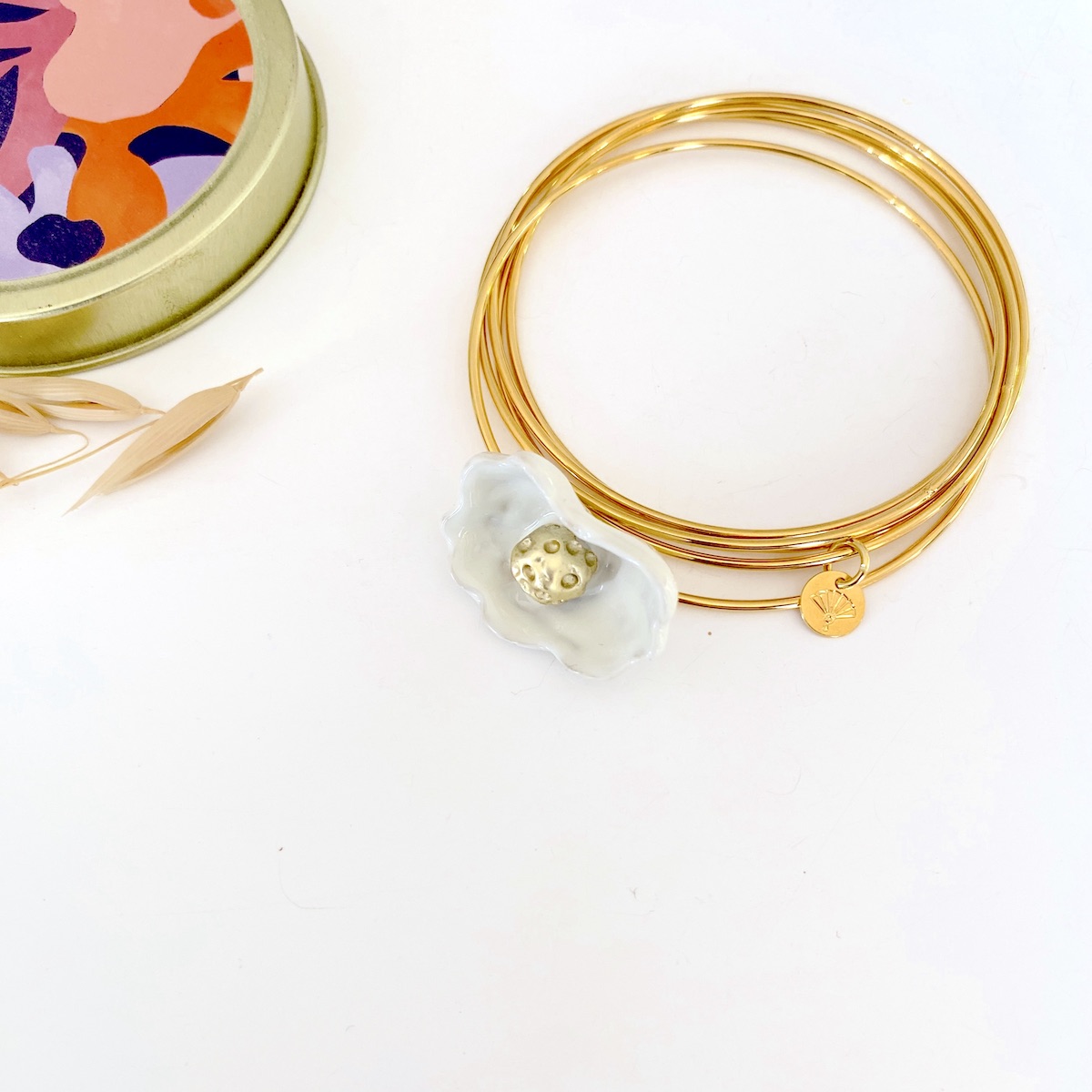 Jonc Guiriden - plaqué or – Image 3