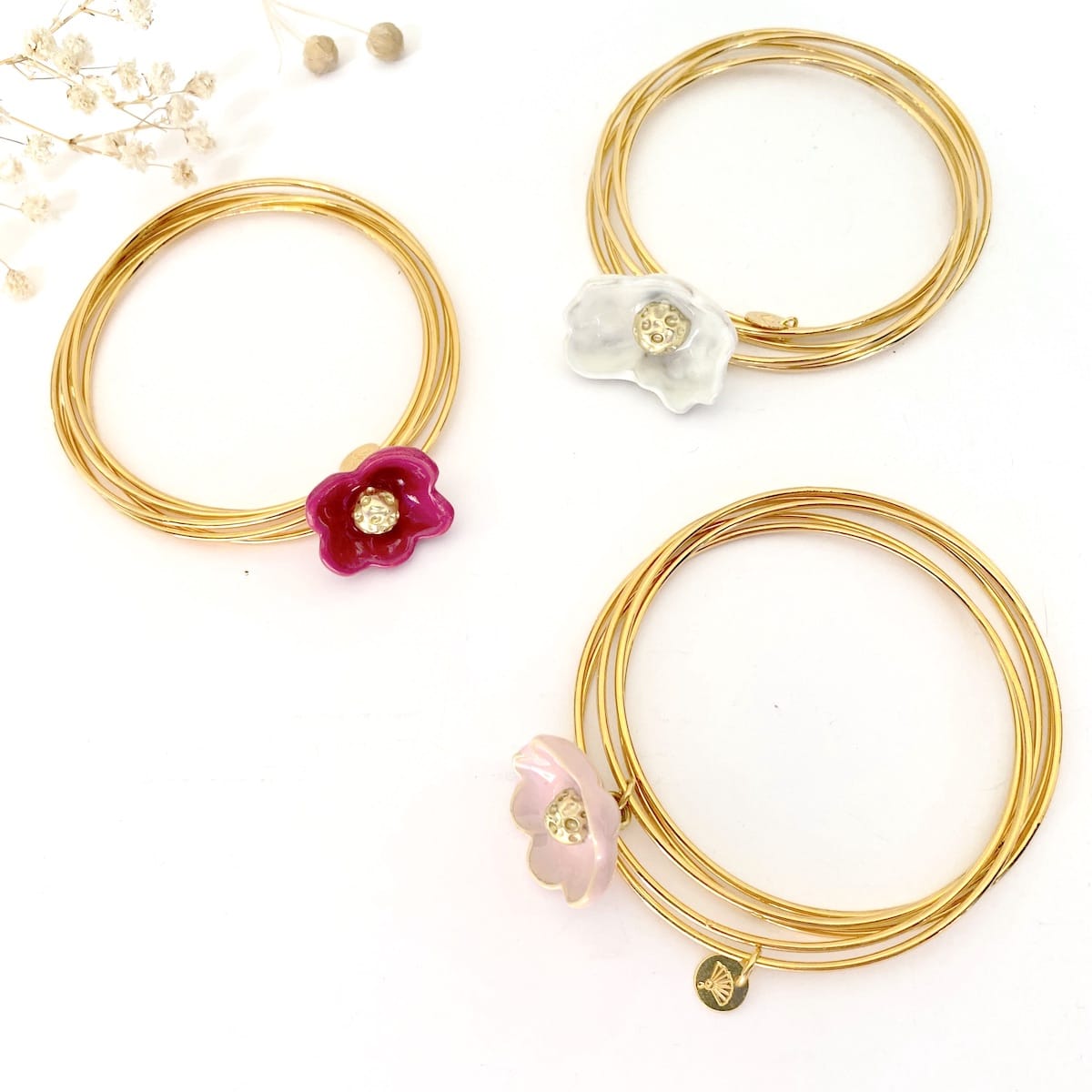 Jonc Guiriden - plaqué or