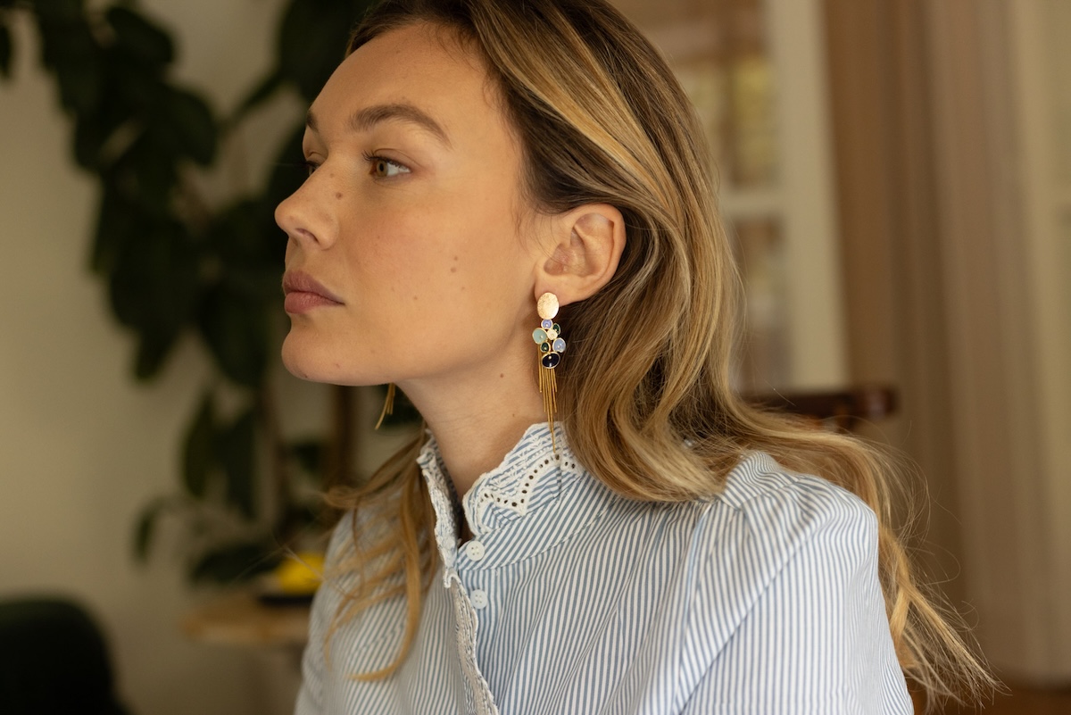 Boucles d'oreille Acacia – Image 3