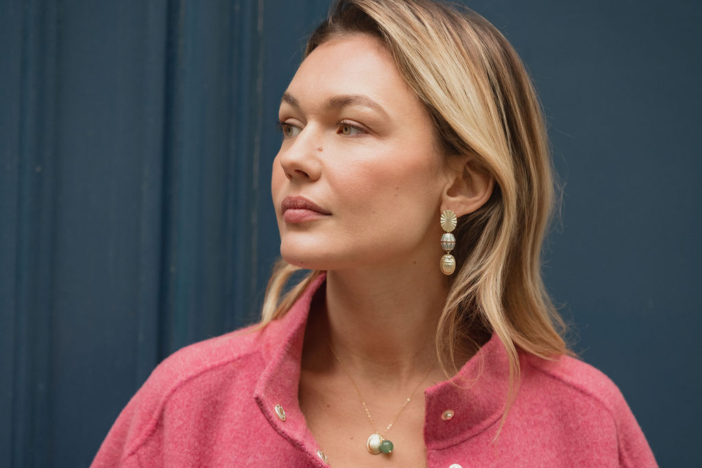 Boucles d'oreille Scarabée – Image 2