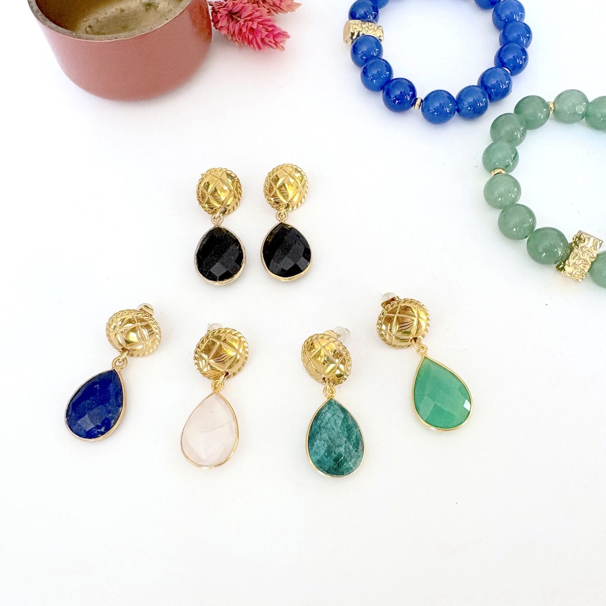 Boucles d'oreille Ebène – Image 3