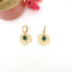 Boucles d'oreille Papyrus