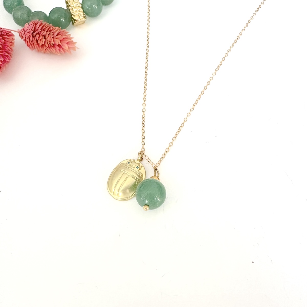 Collier Scarabée