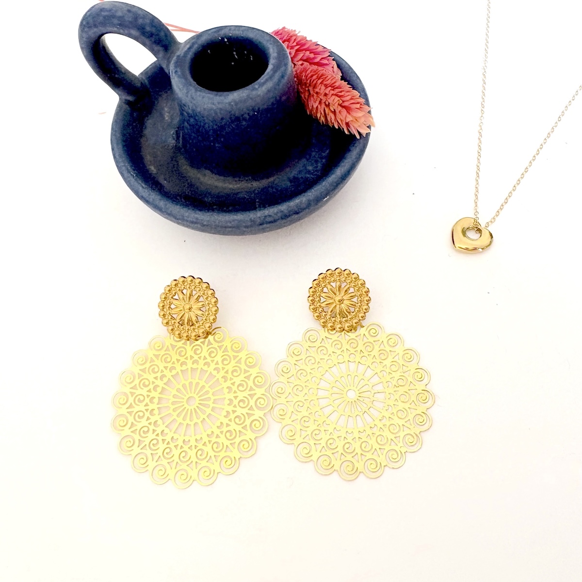 Boucles d'oreille Sable – Image 4