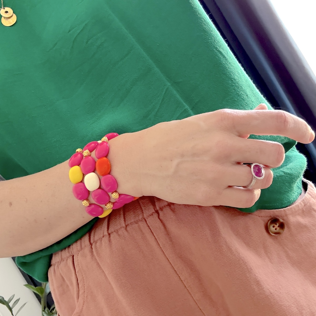 Bracelet Fier fuschia – Image 9