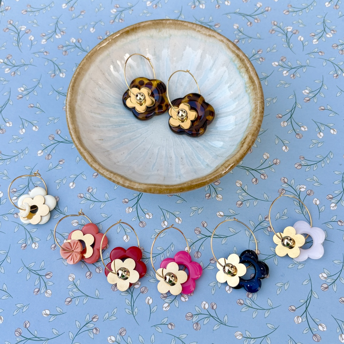 Boucles d'oreille Calorge – Image 3