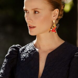 Boucles d'oreille Colibri