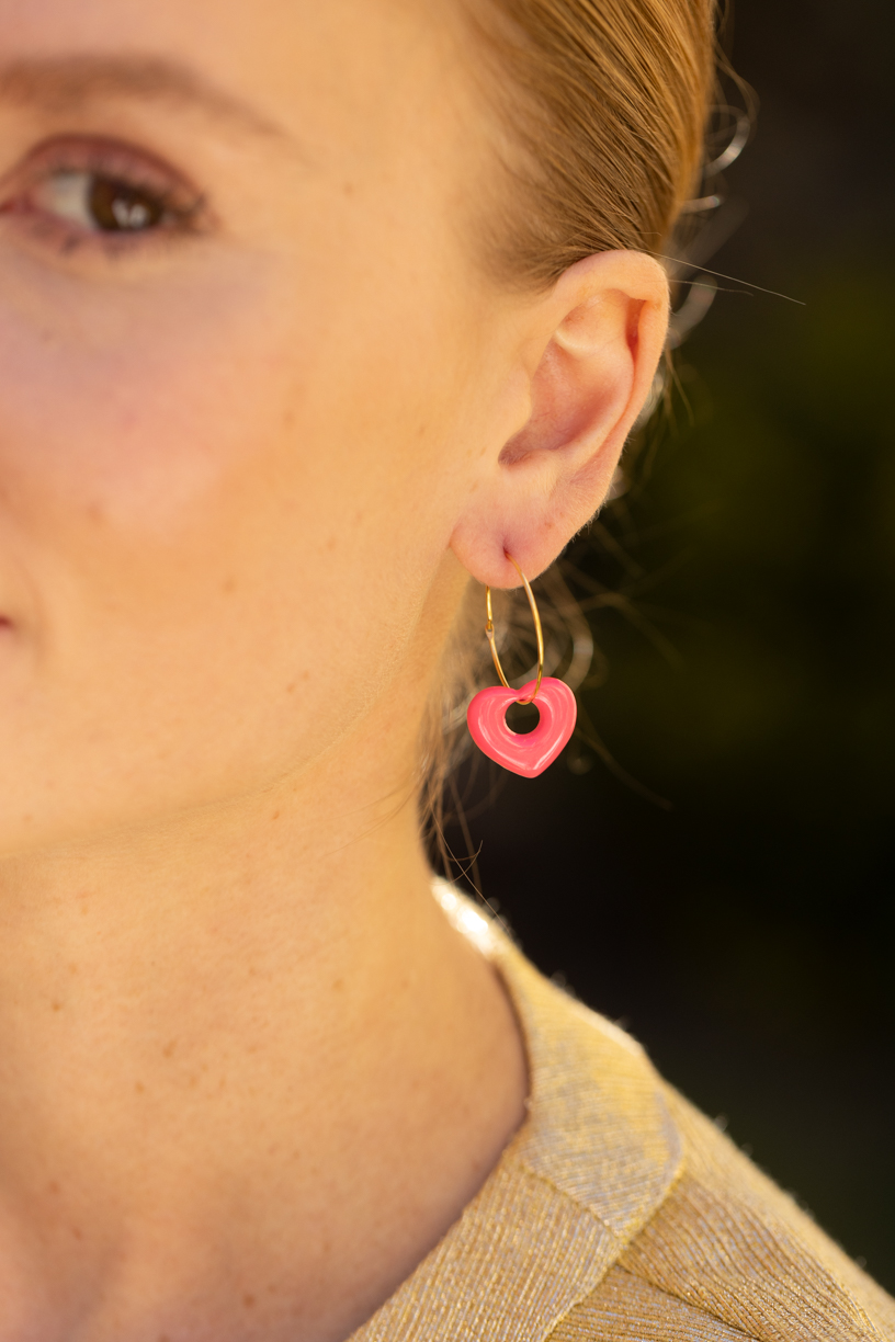 Boucles d'oreille Coeur – Image 2