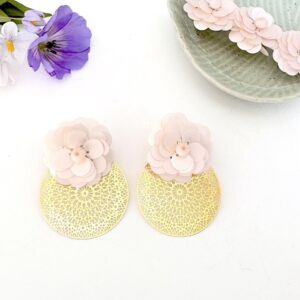 Boucles d'oreille Mousseline