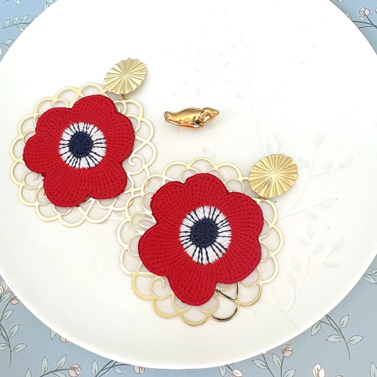 Boucles d'oreille Anémone – Image 5