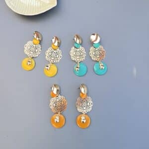 Boucles d'oreille Poire