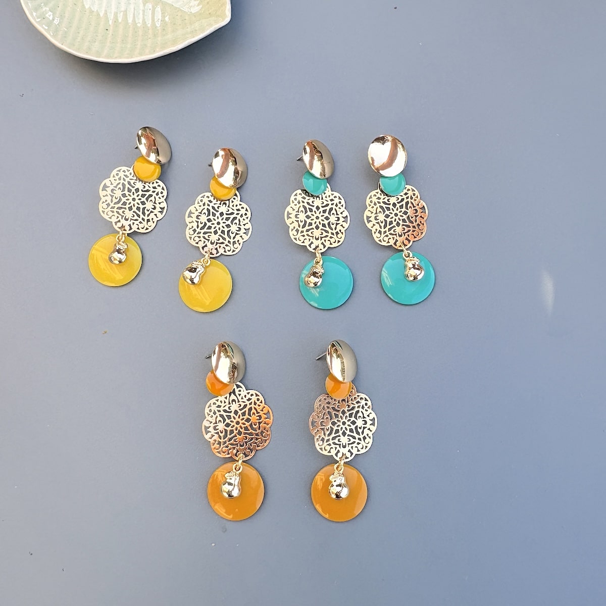 Boucles d'oreille Poire