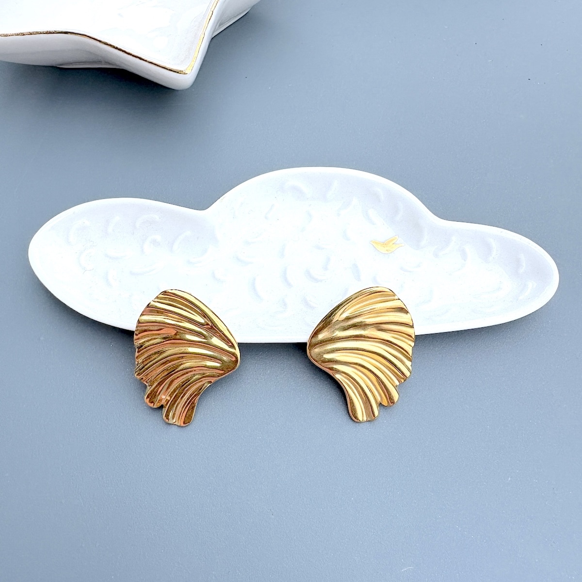 Boucles d'oreille Coquille